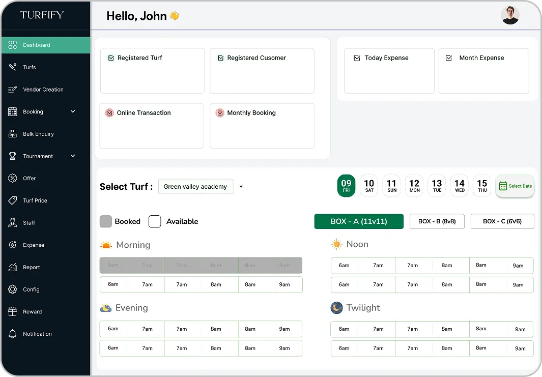 Symptom lookup screen